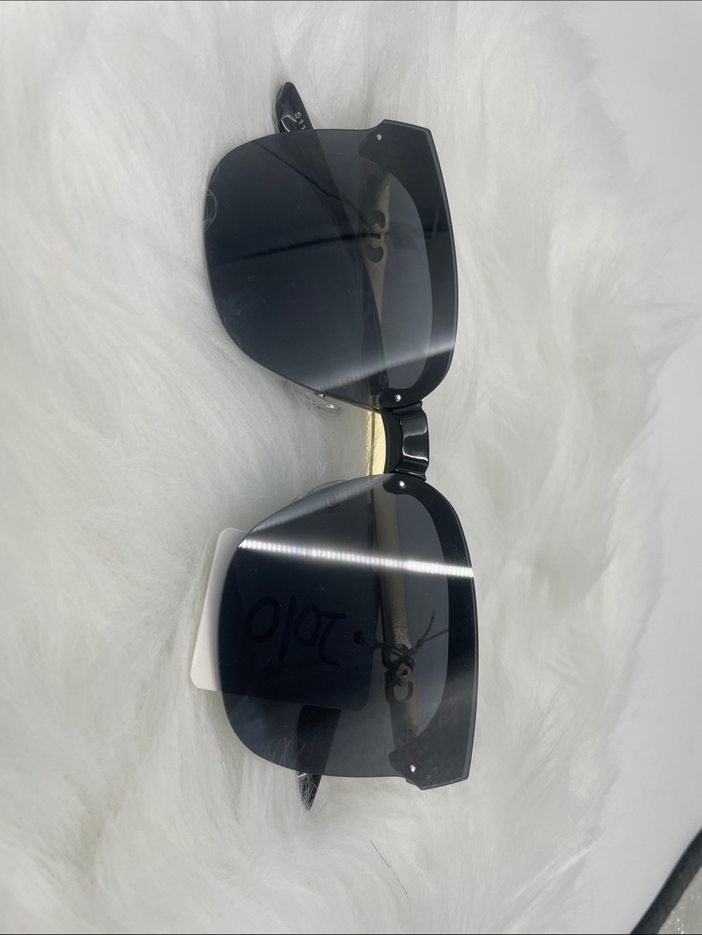 Unbranded Black Rimless Women's Sunglasses - Chic UV Protection 2010